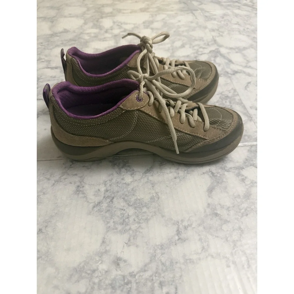 Dansko sneakers women's size EU 37 beige brown purple